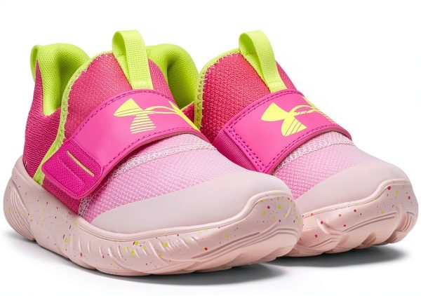 Under Armour Girls Fitness Shoes Prime Pink-1