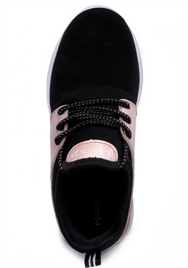 Nautica Girls Lace Up Sneakers-4
