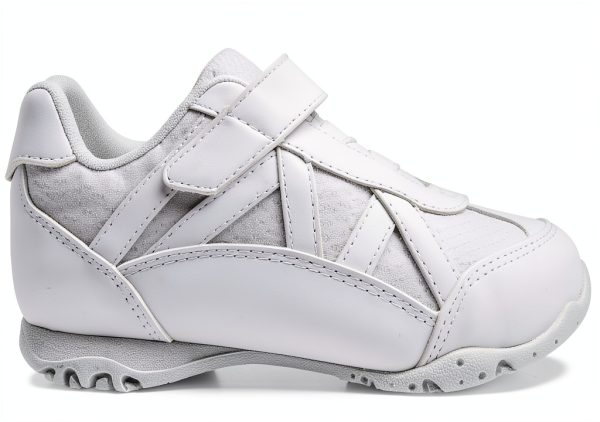 SmartFit Girls Fitness Shoes White Strap-1