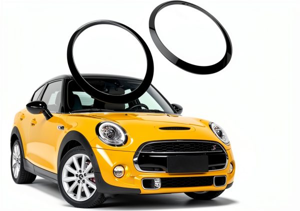 Mini Cooper Headlight Trim Astra Depot ABS Ring-0