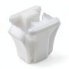 White Nylon Headlight Adjusting Nut GM 1962-On-0