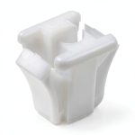 White Nylon Headlight Adjusting Nut GM 1962-On-0