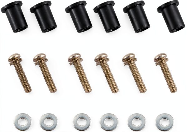 Headlight Nacelle Kit EST Stainless Steel Waterproof Rubber Nut Set-1