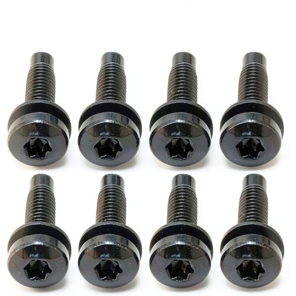 RLB-HILON M8 1.25x28mm Headlight Adjusting Bolt 10.9 Grade 8PCS for-4