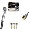 Headlight Adjusting Ratchet Krenlory 4mm Hex Tool Anti‑Slip Handle-2