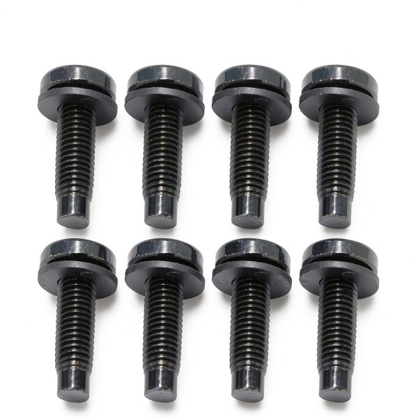 RLB-HILON M8 1.25x28mm Headlight Adjusting Bolt 10.9 Grade 8PCS for-3