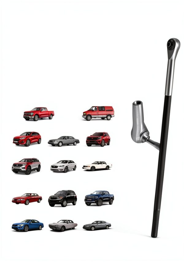 Headlight Adjusting Ratchet Krenlory 4mm Hex Tool Anti‑Slip Handle-1