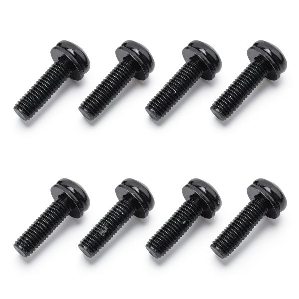 CHENACC Jeep Wrangler JK M8 x 1.25 Hardtop Bolts 8pcs Steel Resistant-6