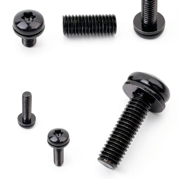 CHENACC Jeep Wrangler JK M8 x 1.25 Hardtop Bolts 8pcs Steel Resistant-3