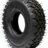 FVRITO Set of Two 4.10/3.50-4 4.10-4 410-4 Tire and Inner Tube with Bent Valve Stem Replacement for Lawn Mower Hand Truck Wheelbarrow Trailers Dollies Wagon Snowblower Compressor Generator Go kart-8