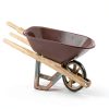Wheel Barrow Handles Replacement Kit by WILLBOND 59 inch with Wedges-3