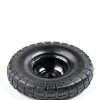 AR-PRO 4.10/3.50-4 Flat Free 10" Solid Rubber Tire Wheel Set-2
