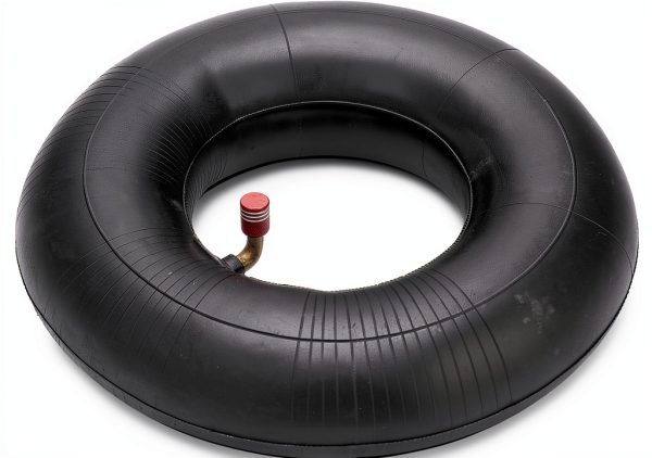 FVRITO Set of Two 4.10/3.50-4 4.10-4 410-4 Tire and Inner Tube with Bent Valve Stem Replacement for Lawn Mower Hand Truck Wheelbarrow Trailers Dollies Wagon Snowblower Compressor Generator Go kart-2