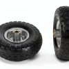 4.10/3.50-4 Flat Free Tire and Wheel GICOOL 10" Duty Solid, 2 Pack-1