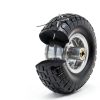 4.10/3.50-4 Flat Free Tire and Wheel GICOOL 10" Duty Solid, 2 Pack-2