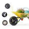 4.80/4.00-8 Wheelbarrow Tire GICOOL 16" Tire 5/8" & 3/4" Bearings-2