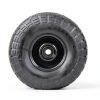 AR-PRO 4.10/3.50-4 Flat Free 10" Solid Rubber Tire Wheel Set-3