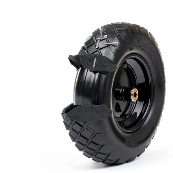 4.80/4.00-8 Wheelbarrow Tire GICOOL 16" Tire 5/8" & 3/4" Bearings-3